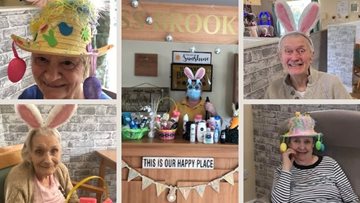 Care home in Eccles enjoy Easter celebrations